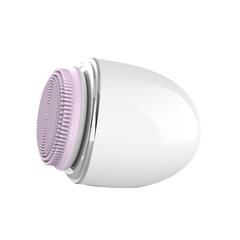 Waterproof ultrasonic silicone facial cleansing brush